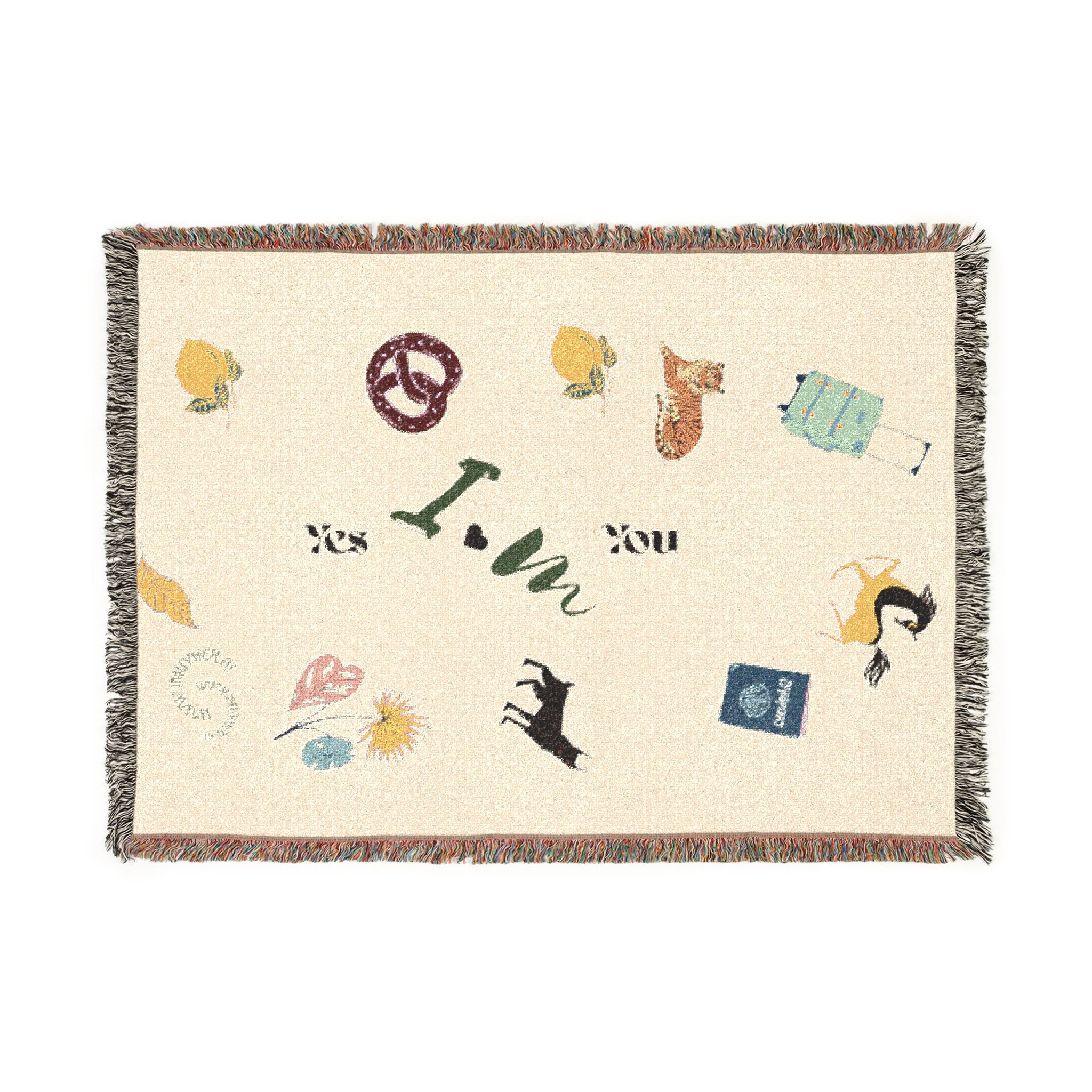 yes I.M you woven Blanket