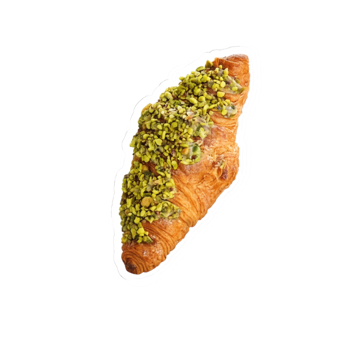 Pistachio Croissant Sticker. Paris Fashion Week Fan Moment